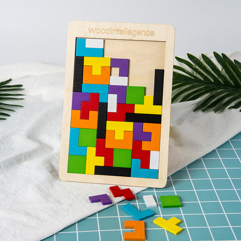 3D Russian Block Tetris Puzzle