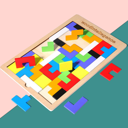 3D Russian Block Tetris Puzzle