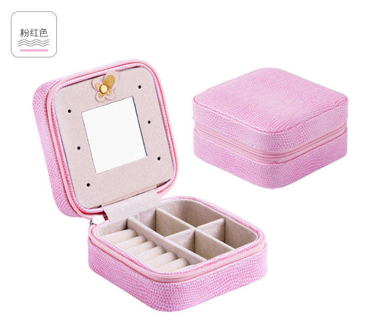 Korea Travel Jewelry Box (Zipper)