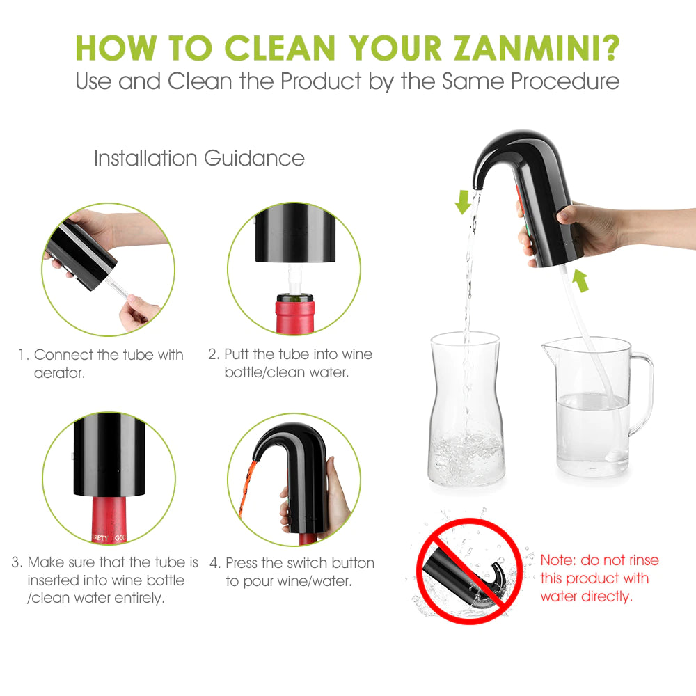 Automatic wine electric decanter