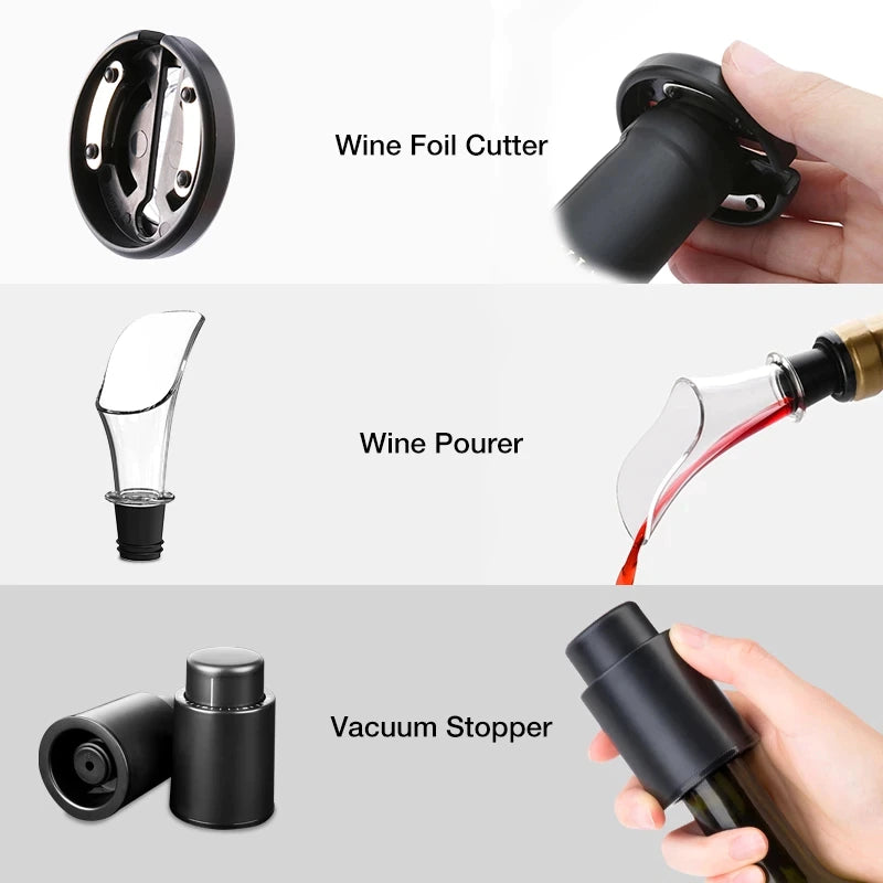 Wine Electric Wine Corkscrew set