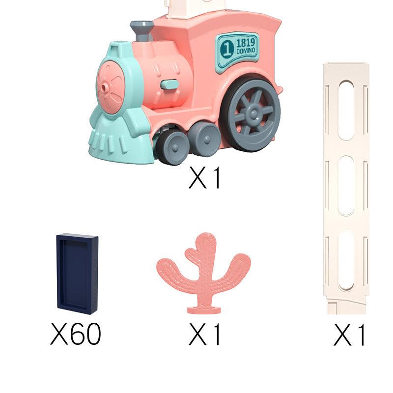 Electric Domino Train Toy