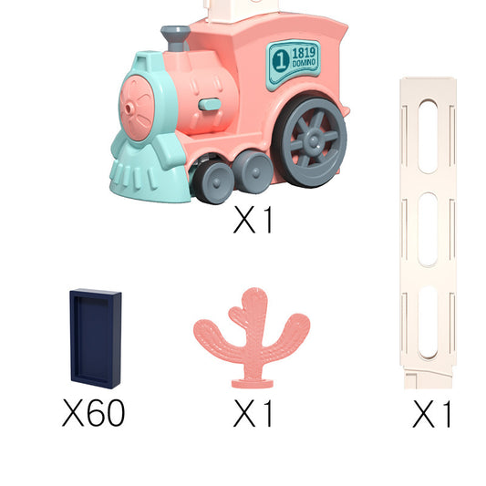 Electric Domino Train Toy