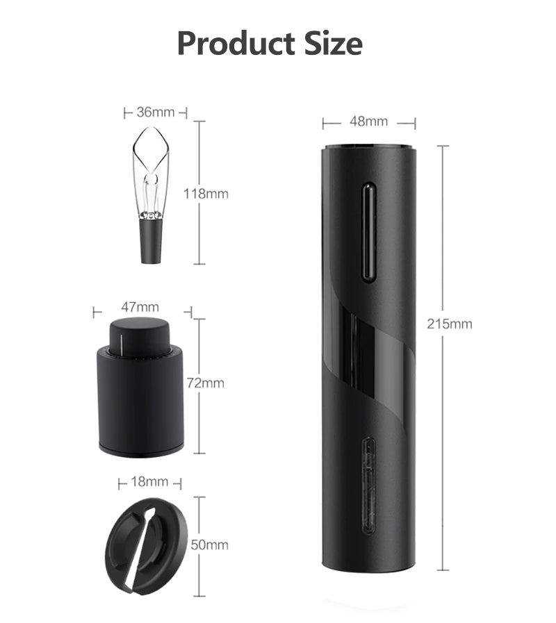 Wine Electric Wine Corkscrew set