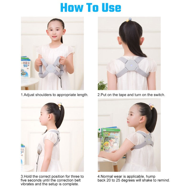 Adjustable Smart Back Posture Corrector (Children)