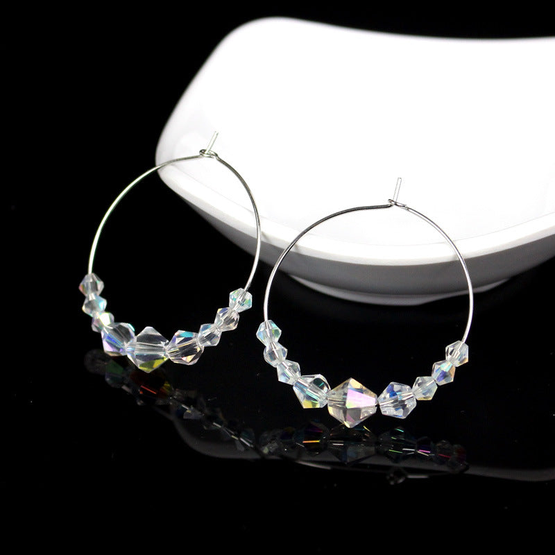 Crystal Bead Earrings