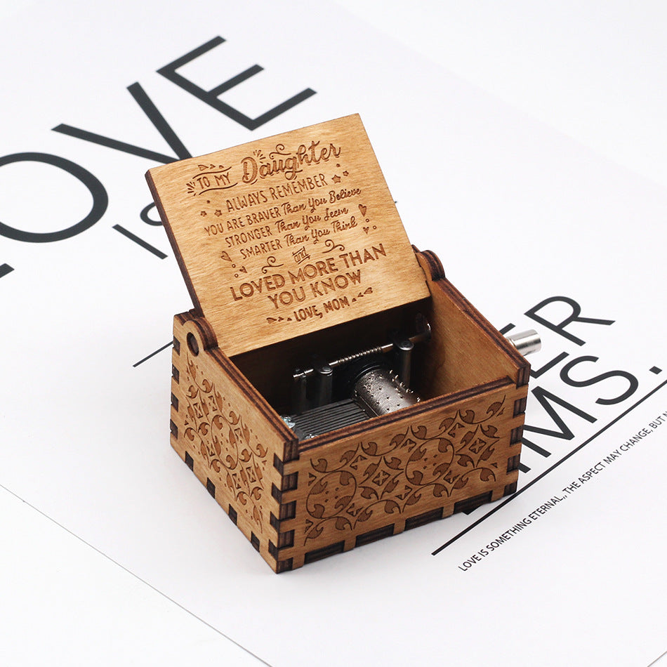 Wooden music box