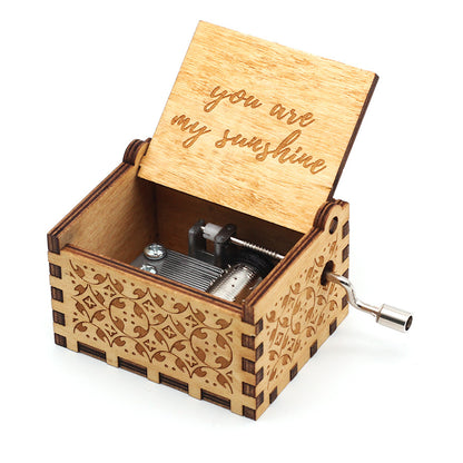 Wooden music box