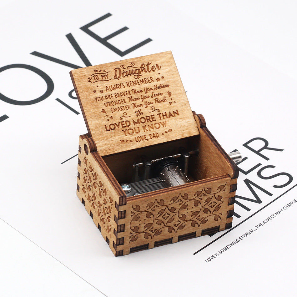 Wooden music box