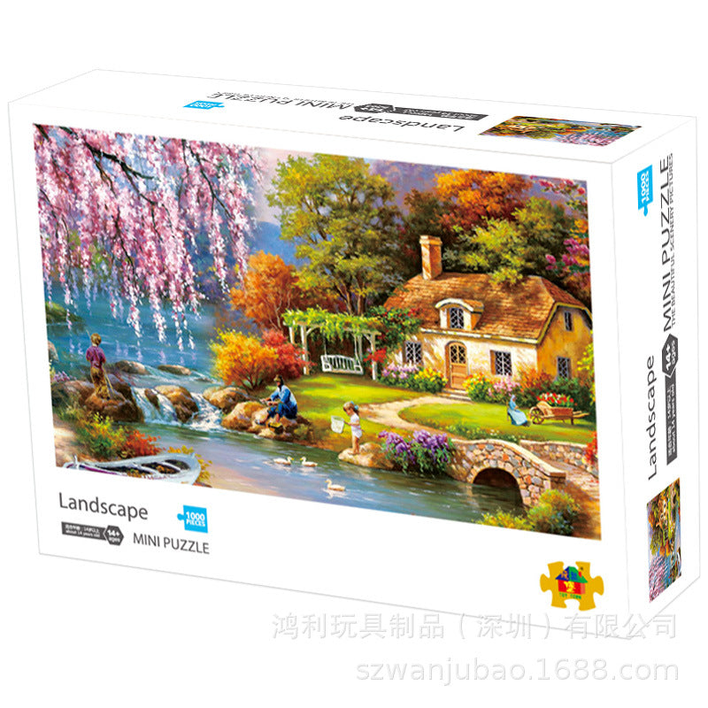 1000 pieces mini puzzle