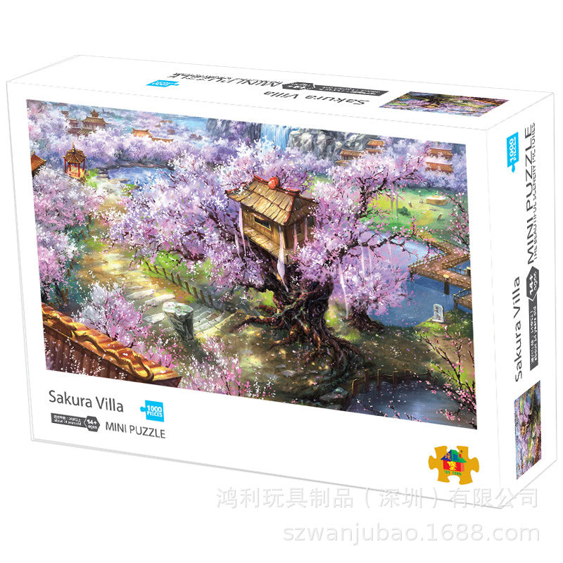 1000 pieces mini puzzle