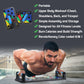 Foldable multi-functional push-up board