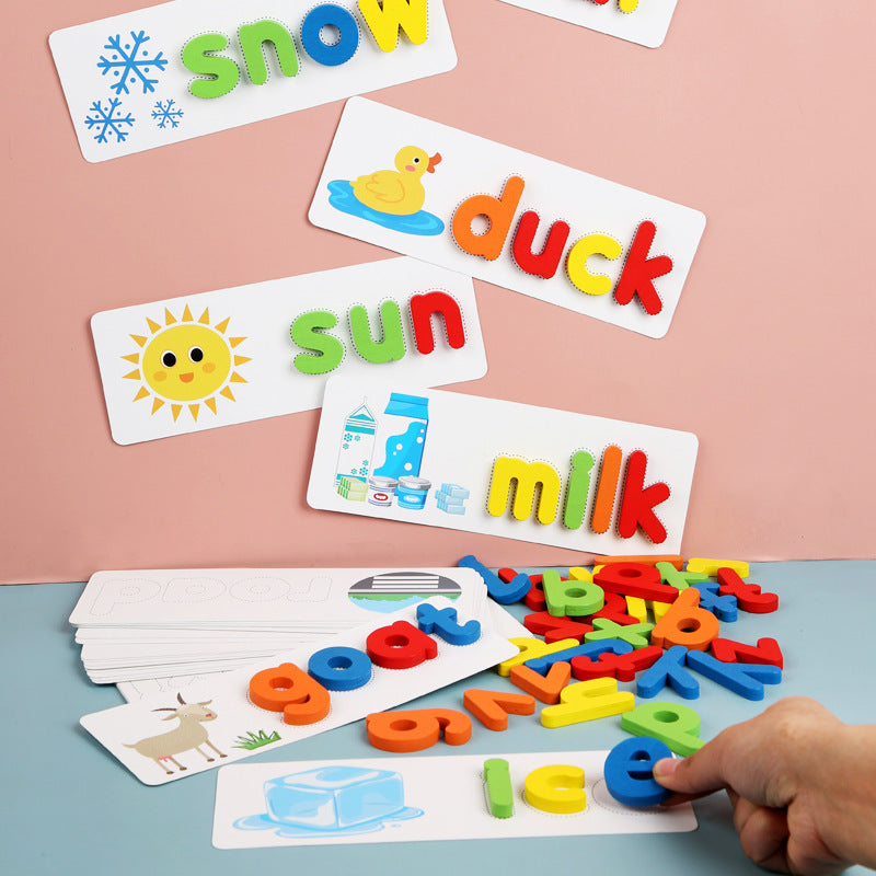 English Word spelling & Mathematics  jigsaw puzzle game