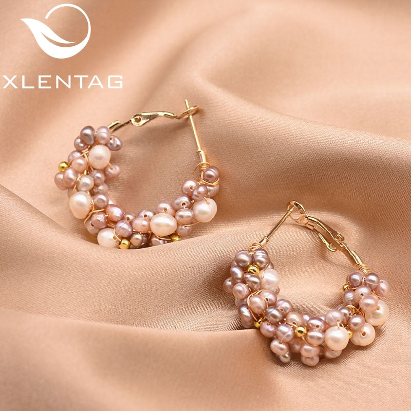 Natural Pearl Water drops Earrings