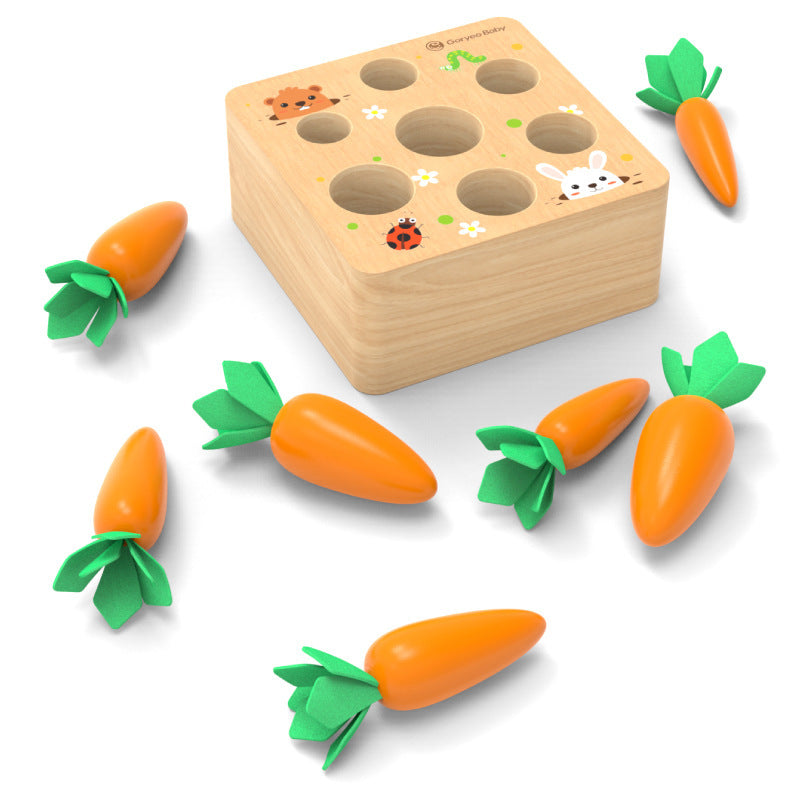 Pull carrot toys