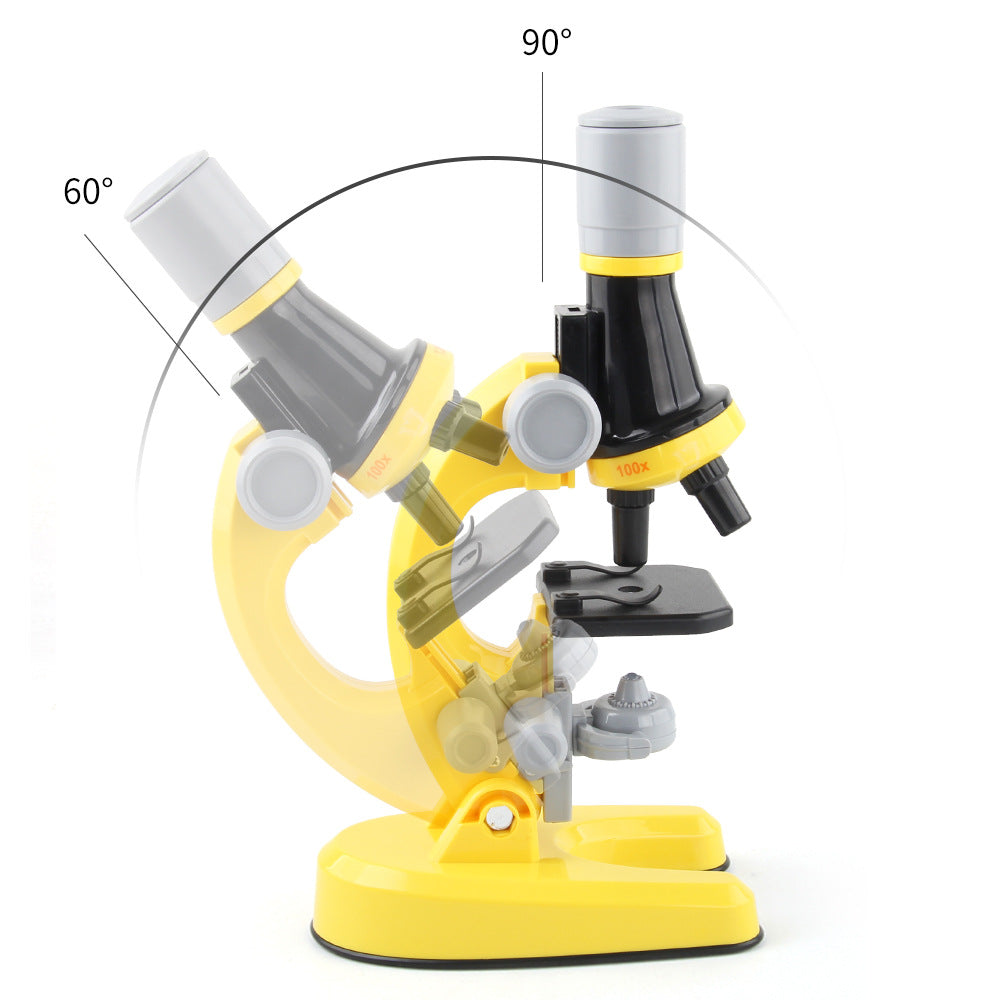 Microscope Biological Science Experiment Equipment Toy Set