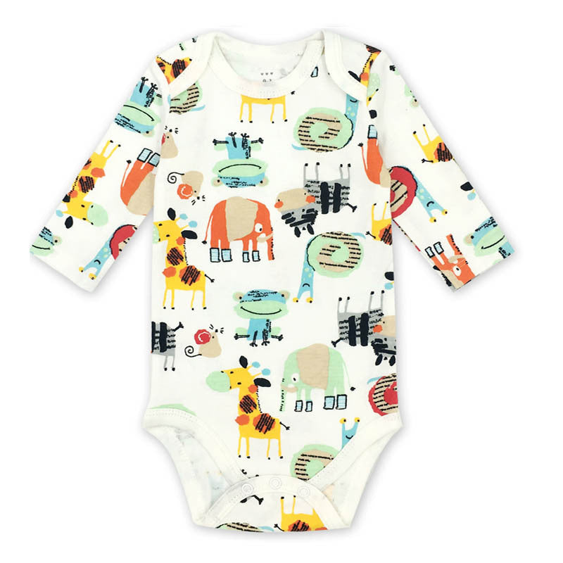 Cute Cartoon Print Baby Clothes ( 0-24 Months)