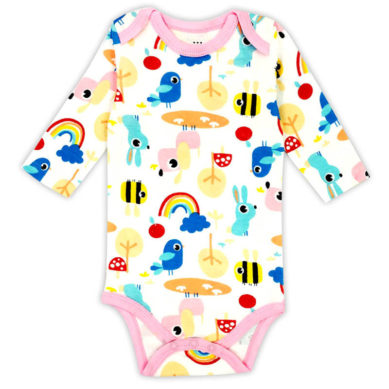 Cute Cartoon Print Baby Clothes ( 0-24 Months)