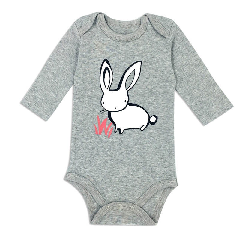 Cute Cartoon Print Baby Clothes ( 0-24 Months)