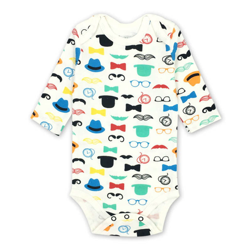 Cute Cartoon Print Baby Clothes ( 0-24 Months)