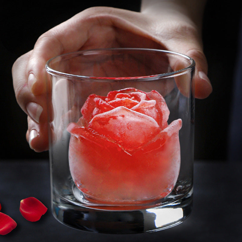 Rose ice cube mold silicone