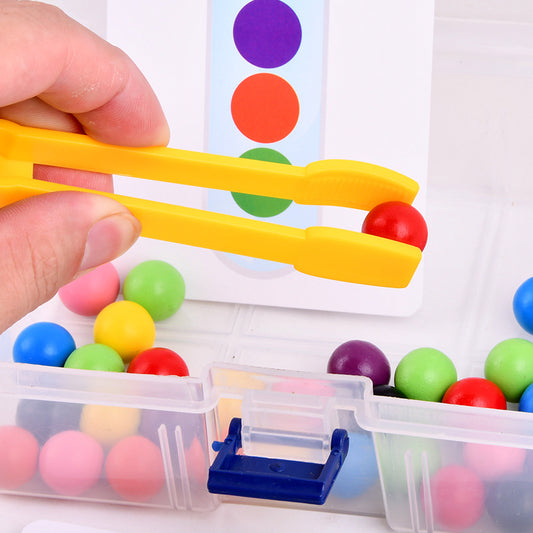 Clip beads puzzle (Concentration and observation training )