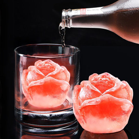 Rose ice cube mold silicone
